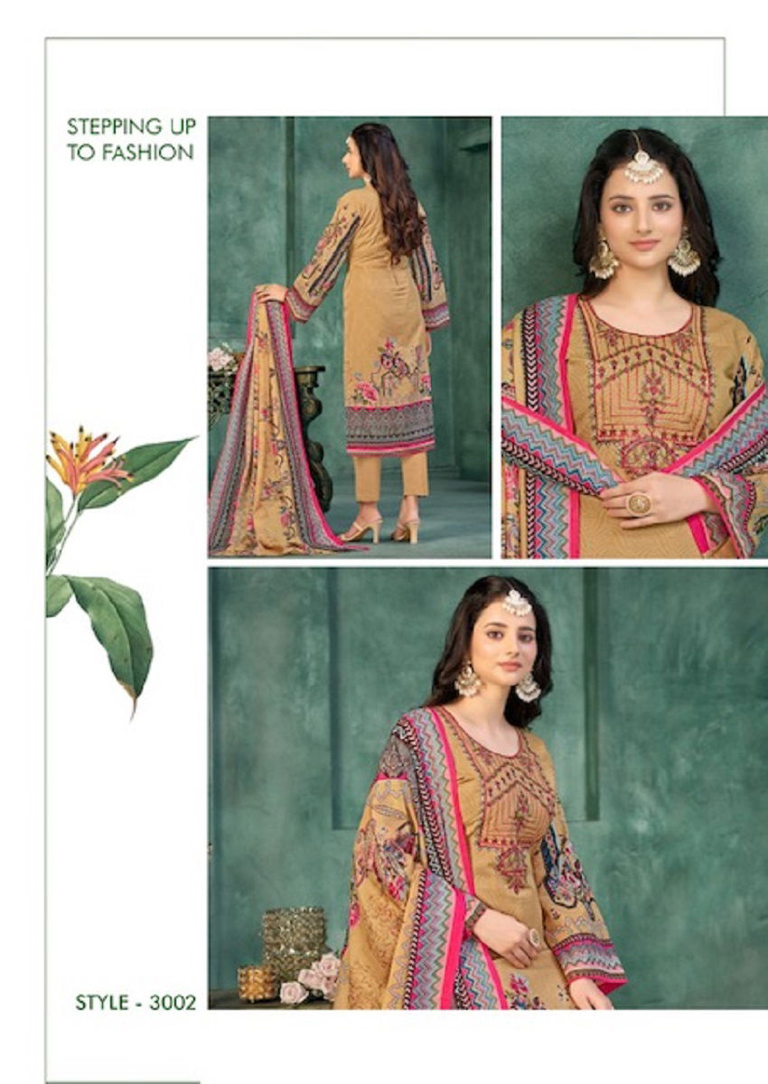 Al Karam Gulfam Vol 3 Printed Cotton Dress Material Catalog
